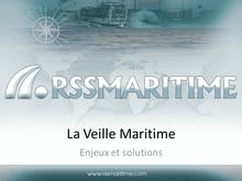 La Veille Maritime - Enjeux et Solutions.
