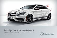 Tarif de la Mercedes-Benz Série Spéciale A 45 AMG Edition 1