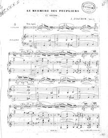 Partition de piano, 3 Etudes, Joachim, Joseph