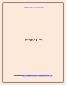 Defense Firm