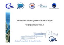Innate Immune recognition: the NK example