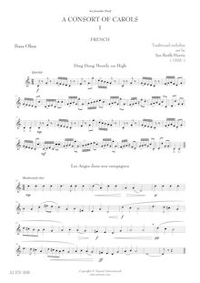 Partition basse hautbois, A Consort of chants, Harris, Ian Keith