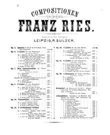Partition violon et partition de piano, solo , partie (including covers), 4 Romances pour violon et Piano, Op.20