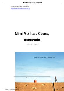 Mimi Mollica   Cours, camarade