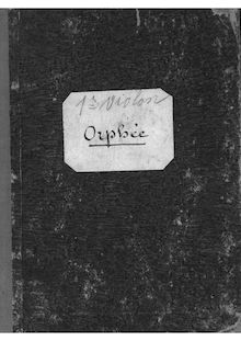 Partition violons I (copy 1), Orphée aux enfers, Opéra bouffe en deux actes / Opéra féerie en quatre actes