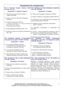 programme 2010-11 - UNIVERSITE DE POITIERS