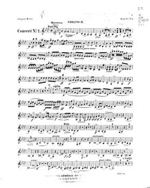 Partition violon 2, Piano Concerto No.2, F minor, Chopin, Frédéric