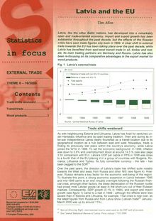 Statistics in focus. External trade No 16/2000. Latvia and the EU
