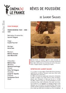 Rêves de poussières de Ousmane Sembene
