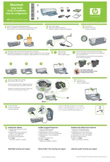 Guide d installation de l Imprimantes HP  Deskjet D4163