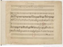 Partition complète, Cantate pour le jour de la Saint-Louïs, Rameau, Jean-Philippe