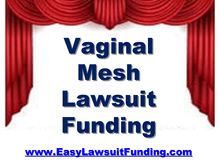 Vaginal Mesh Lawsuit Funding - Lawsuit Loans