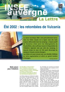 Été 2002 : les retombées de Vulcania