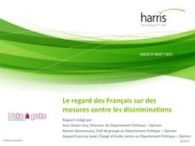 Rapport HI - Le regard des Français sur des mesures contre les discriminations (Pote à Pote)
