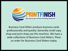 Buy BUSINESS CARD SLITTER at printfinish.com