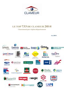 Loyers pratiqués dans les villes de France : Top 733, mai 2014