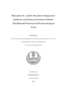Histamine H_1tn2- and H_1tn3-receptor antagonists [Elektronische Ressource] : synthesis and characterization of radiolabelled and fluorescent pharmacological tools / vorgelegt von Daniela Erdmann