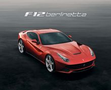 Catalogue sur la Ferrrari F12 Berlinetta