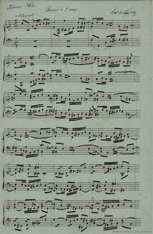 Partition complète, Canon a 4 voci, EG 179, Grieg, Edvard