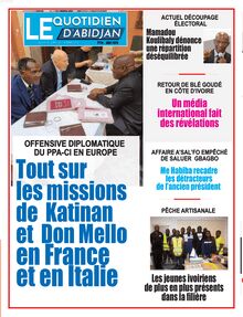Le Quotidien d’Abidjan n°4234 - Du lundi 31 octobre 2022