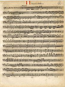 Partition viole de gambe, 6 quatuors, Op.51, Schneider, Georg Abraham