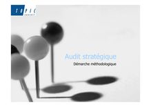 Audit Stratégique Méthodologie