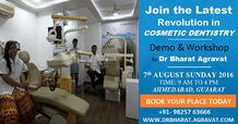 One Day Cosmetic Dentistry Certificate Courses in Ahmedabad Gujarat India by Cosmetic Dentist Bharat Agravat