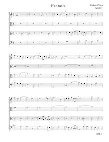 Partition Fantasia, VdGS No.5 - partition complète (Tr A T B), fantaisies pour 4 violes de gambe
