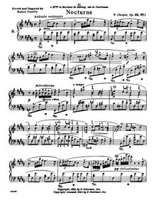 10 pages de Partition complète par Frédéric Chopin