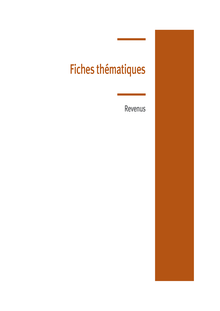 Fiches thématiques - Revenus - Les revenus et le patrimoine des ménages - Insee Références - Édition 2012