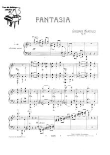 Partition complète, Fantasia, Op.51, Martucci, Giuseppe