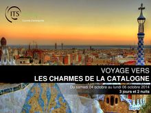 Voyages vers les charmes de la Catalogne - visite de Barcelone