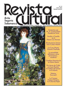 Revista Cultural (Ávila, Segovia, Salamanca). Dirigida y editada por Pilar Coomonte y Nicolás Gless. Nº.53, Enero 2004.
