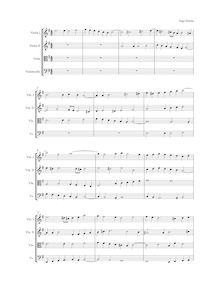 Partition Fantasia no. 1, Four-, partie études, Bouma, Hugo