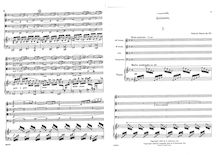 Partition complète et parties, Piano quintette, Op.89