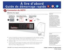 Notice HDTV RCA  HD61LPW63
