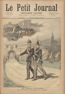 LE PETIT JOURNAL SUPPLEMENT ILLUSTRE  N° 147 du 16 septembre 1893