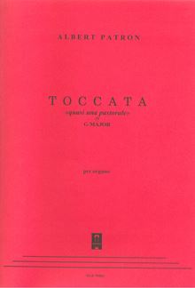 Partition complète, Toccata en G major - Pastoral, Patron, Albert