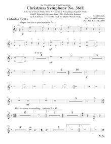 Partition Tubular bells, Symphony No.36  Christmas Symphony , F major