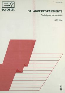 BALANCE DES PAIEMENTS. Statistiques trimestrielles 3-1994