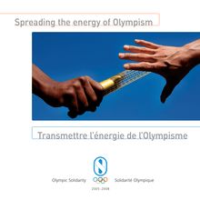 Transmettre l énergie de l Olympisme