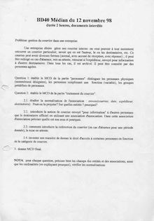 Systèmes d information 1998 Génie Informatique Université de Technologie de Belfort Montbéliard