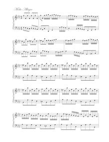 Partition , Allegro, Lesson en F minor, Suite in F minor, F minor