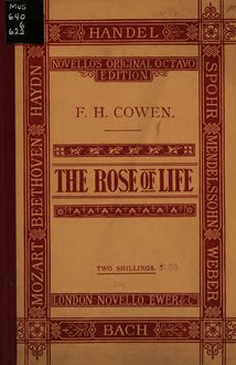 Partition complète, pour Rose of Life, Cowen, Frederic Hymen