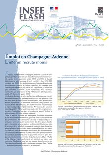 Emploi en Champagne-Ardenne : l intérim recrute moins 