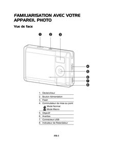 Notice Appareil Photo numériques Rollei  Compactline 50