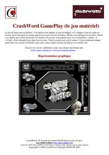CrashWord GamePlay