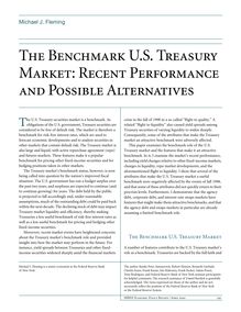 The Benchmark U.S. Treasury Market: Recent Performance and ...