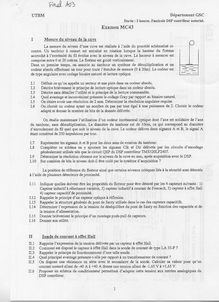 Mesures et capteurs 2003 Génie Electrique et Systèmes de Commande Université de Technologie de Belfort Montbéliard
