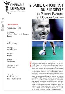 Zidane, un portrait du 21ème siècle de Parreno Philippe, Gordon Douglas